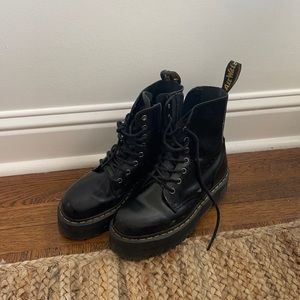 Brand New Dr. Martens - JADON BOOT SMOOTH LEATHER PLATFORMS